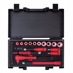 NASADKI IZOLOWANE 1/2'' KRÓTKIE 6-kąt KING TONY