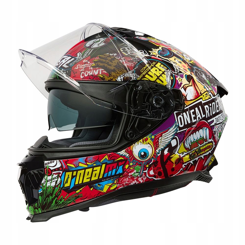 Integralny kask z blendą przeciwsłoneczną O'Neal Challenger Crank M 57-58cm