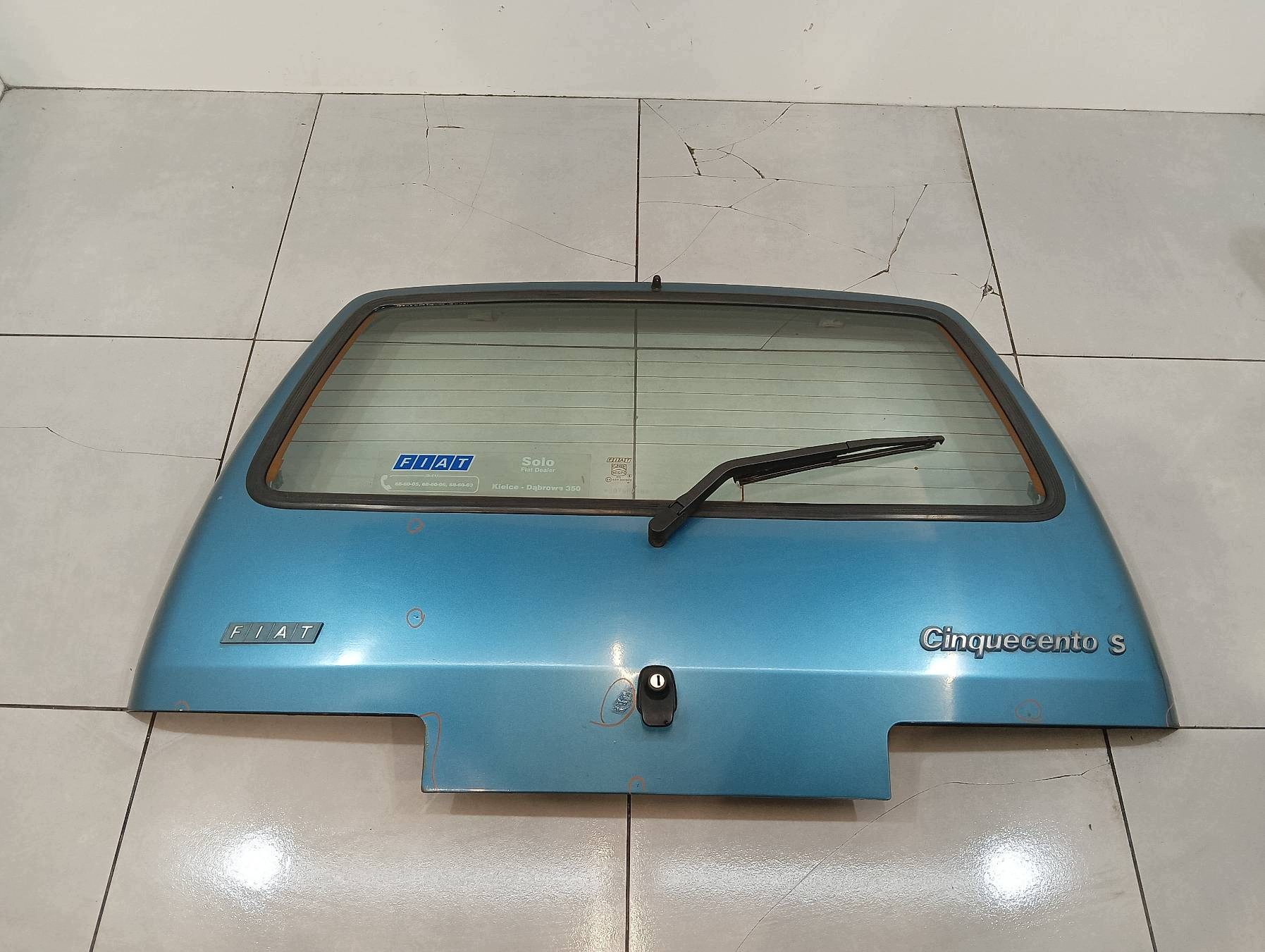 boot door 487/A Fiat Cinquecento and (1991-1998)