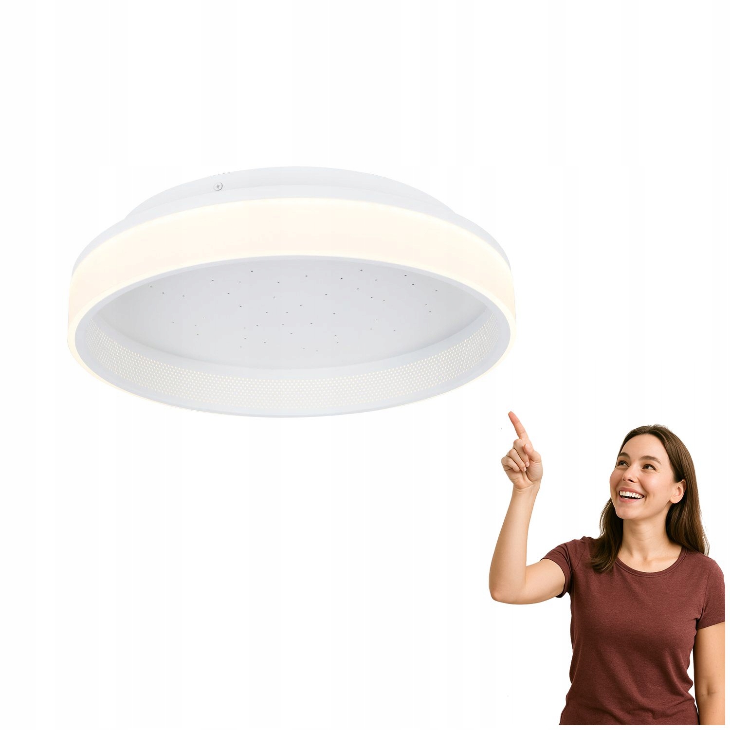 Led stropná lampa 50W Martis PLF-3232-WH Italux
