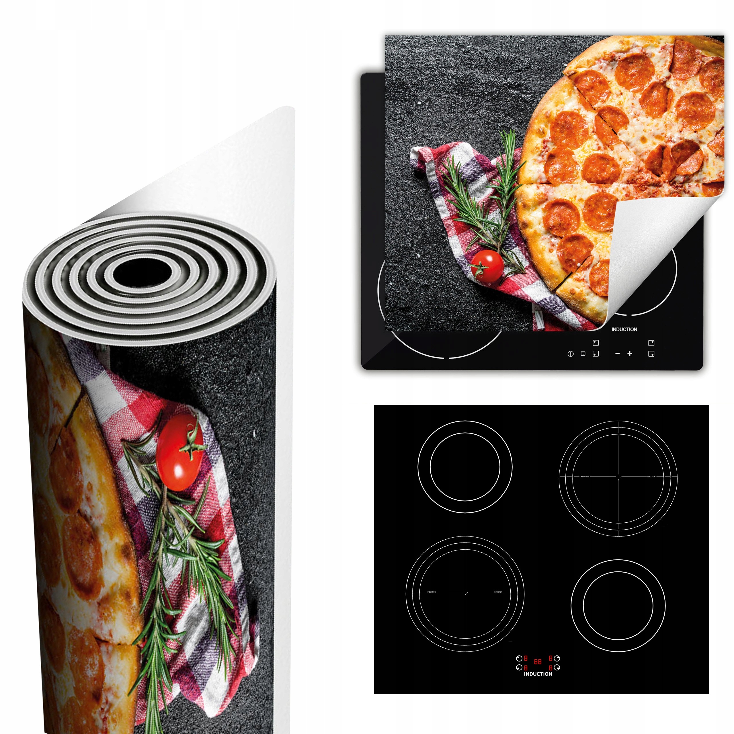 Ochranná Podložka Na Sporák Má Více Místa 60x52 Pizza