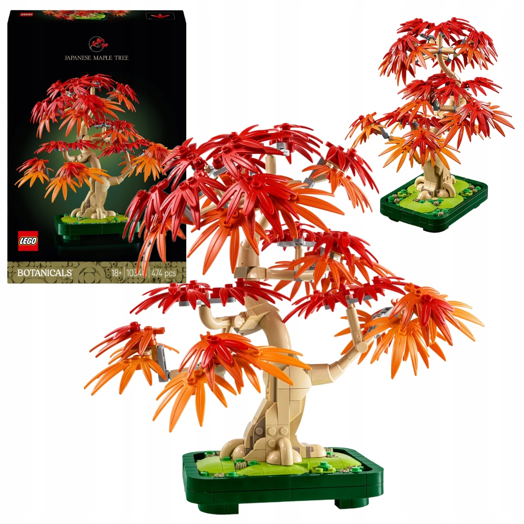 Lego Botanicals 10348 Palmový javor Bonsai Stromek