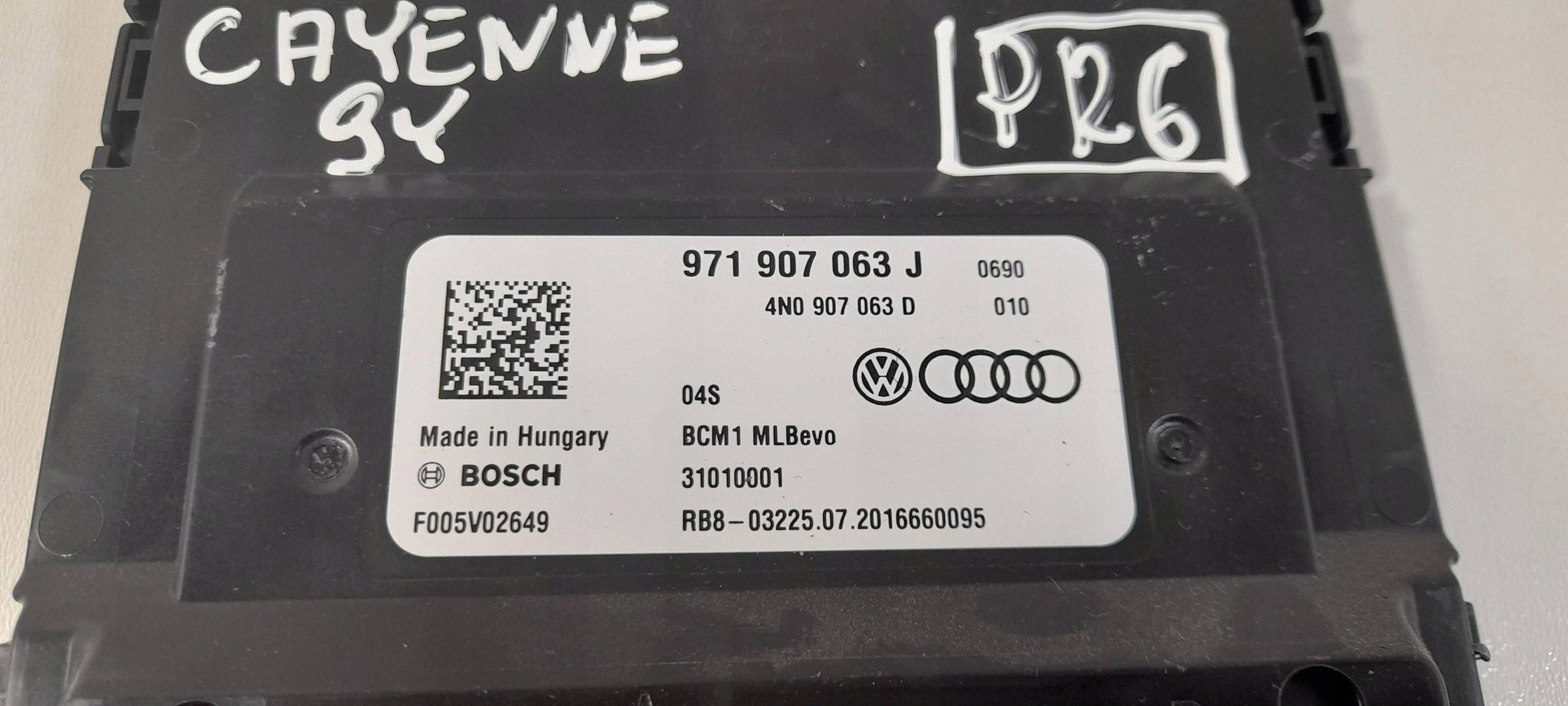 Porsche Cayenne 9Y0 9Y3 Unité commande confort 971907063J (PR6)