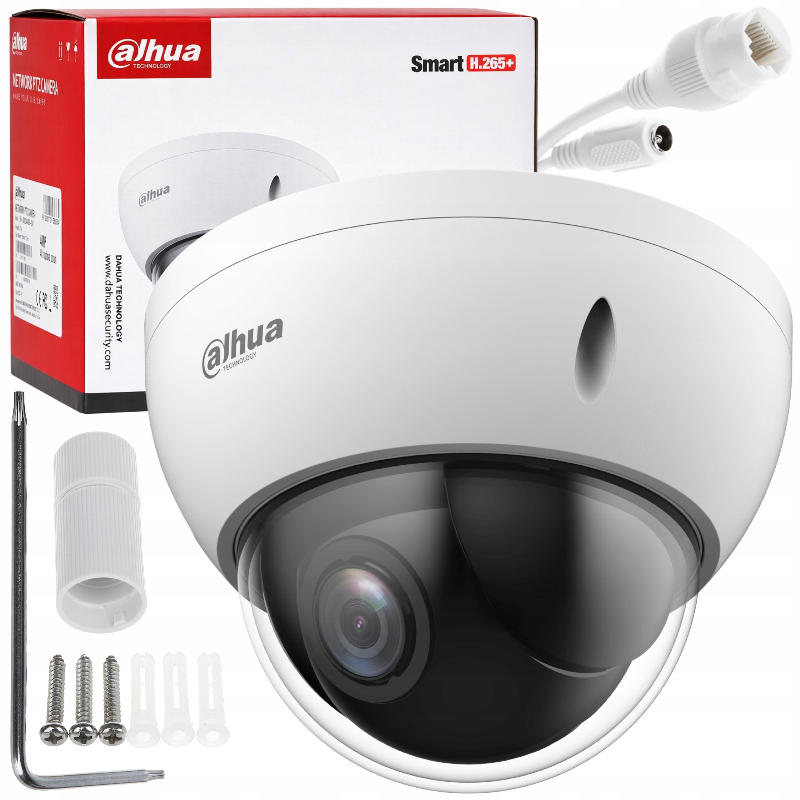 Kamera Ip Dahua SD22404DB-GNY 4Mpx WizSense Detekcja Ai Starlight Smd 3.0