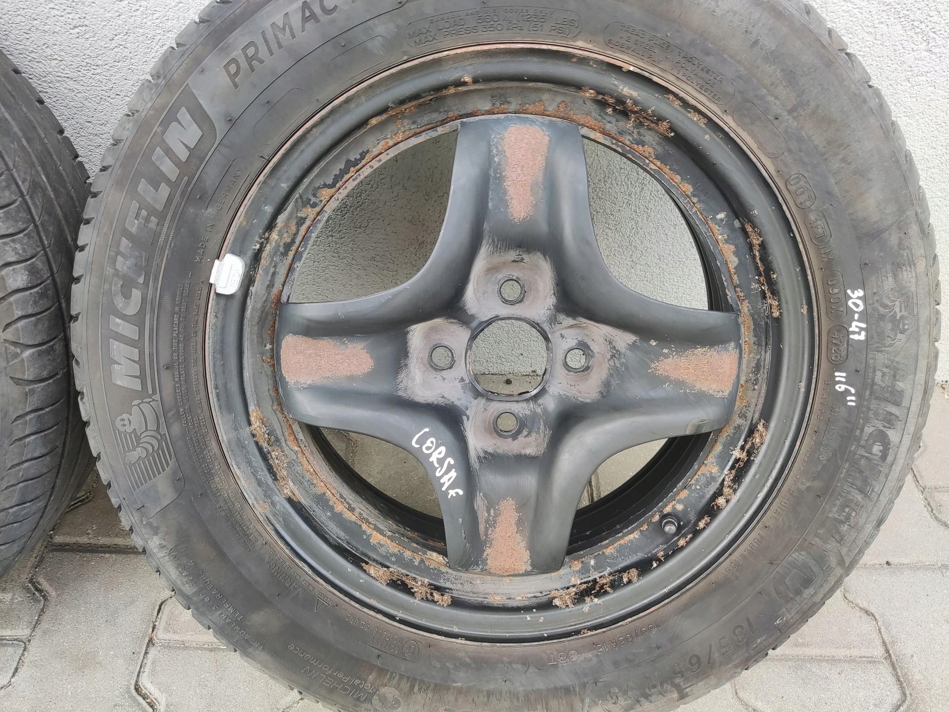 wheels tyres discs STRUKTURALNE 15 OPEL CORSA E 2014-2019 6J ET39 4X100