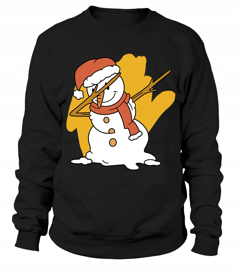 Dámská Mikina Dab Snowman, velikost 3XL, černá