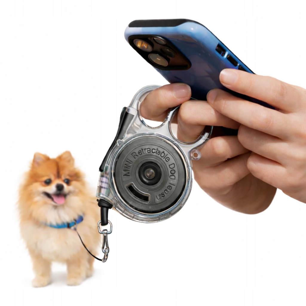 Levně Vodítko na dva prsty Hands Free pro malé psy 3M