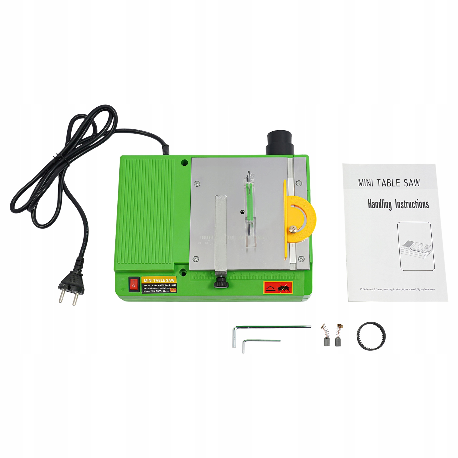 Stolní Mini Elektrická Pila 480W 220V, 8800 ot./min