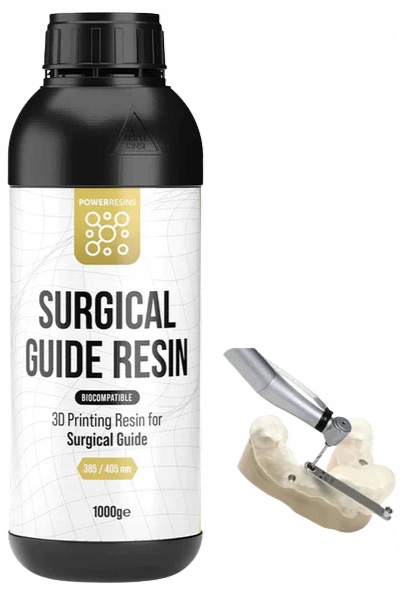 Żywica Uv PowerResins Sg Clear Dentystyczna 1kg Do Drukarki 3D Niezawodna