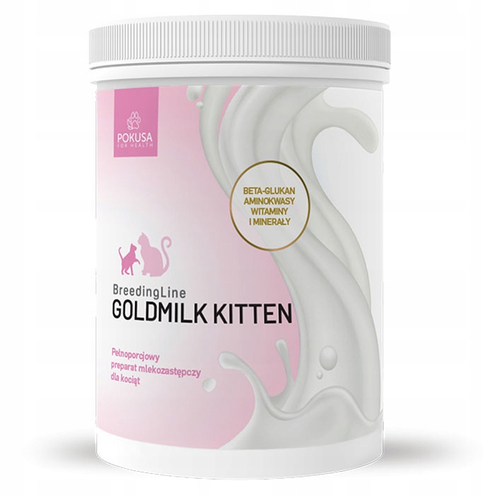 Levně Pokusa Gold Milk Kitten 500 G Sušené Mléko Pro Koťata