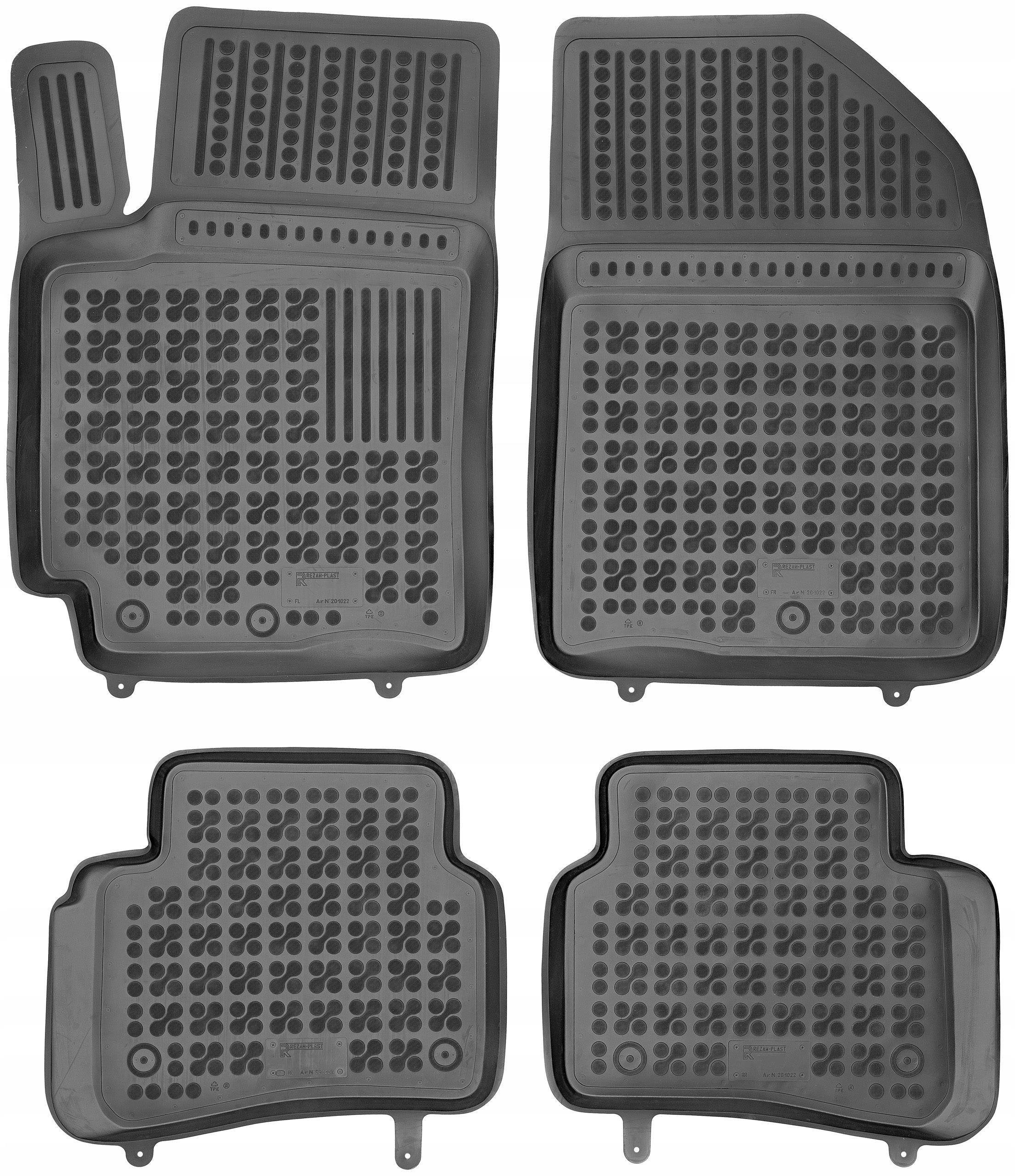 Kia Cerato 2004-2008 Килимки резинові