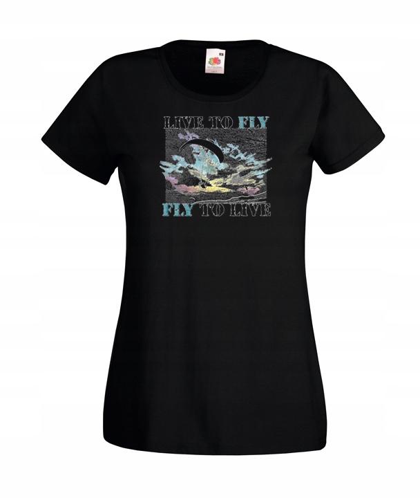 

XL Koszulka Damska Lotnia Paralotnia Born To Fly