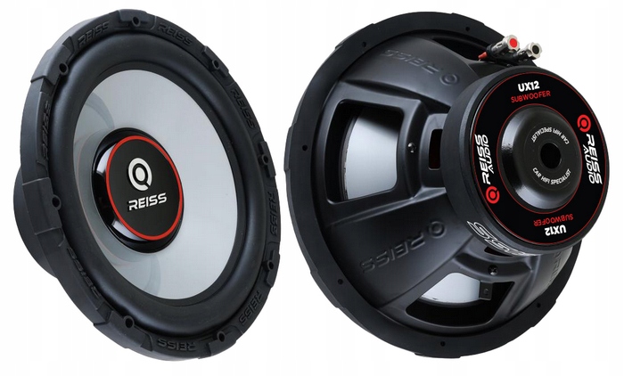 SUBWOOFER GŁOŚNIK BASOWY 30cm REISS AUDIO RS-UX12 250W RMS 4ohm