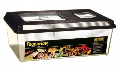 

Exo-terra Faunarium Large 46x31x17.5cm Gady Płazy