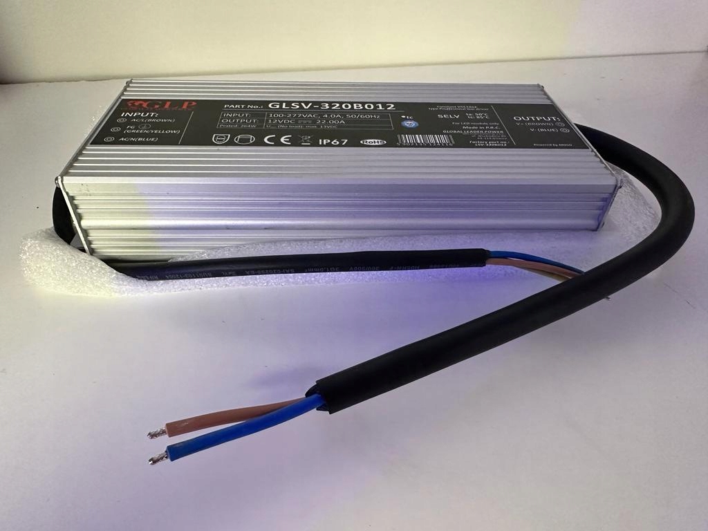 ZASILACZ DO TAŚM LED GLSV-320B012 (3900/23) Kod producenta GLSV-320B012 GLP