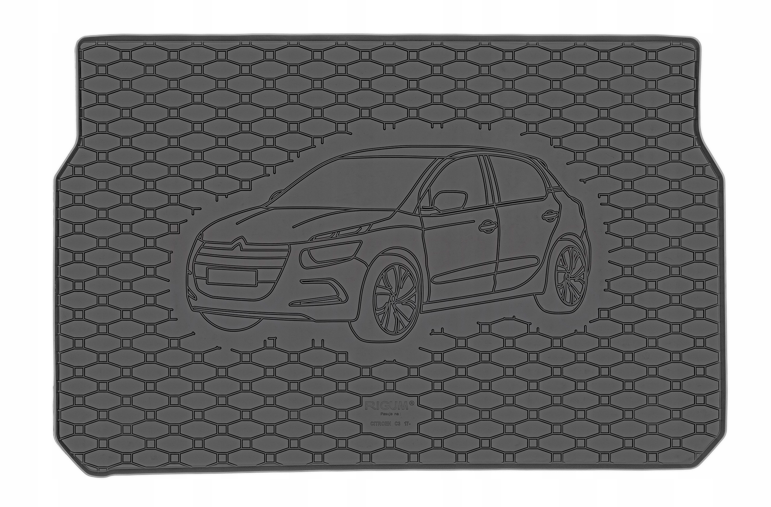 

Citroen C3 III Hatchback 2017- Mata do bagażnika