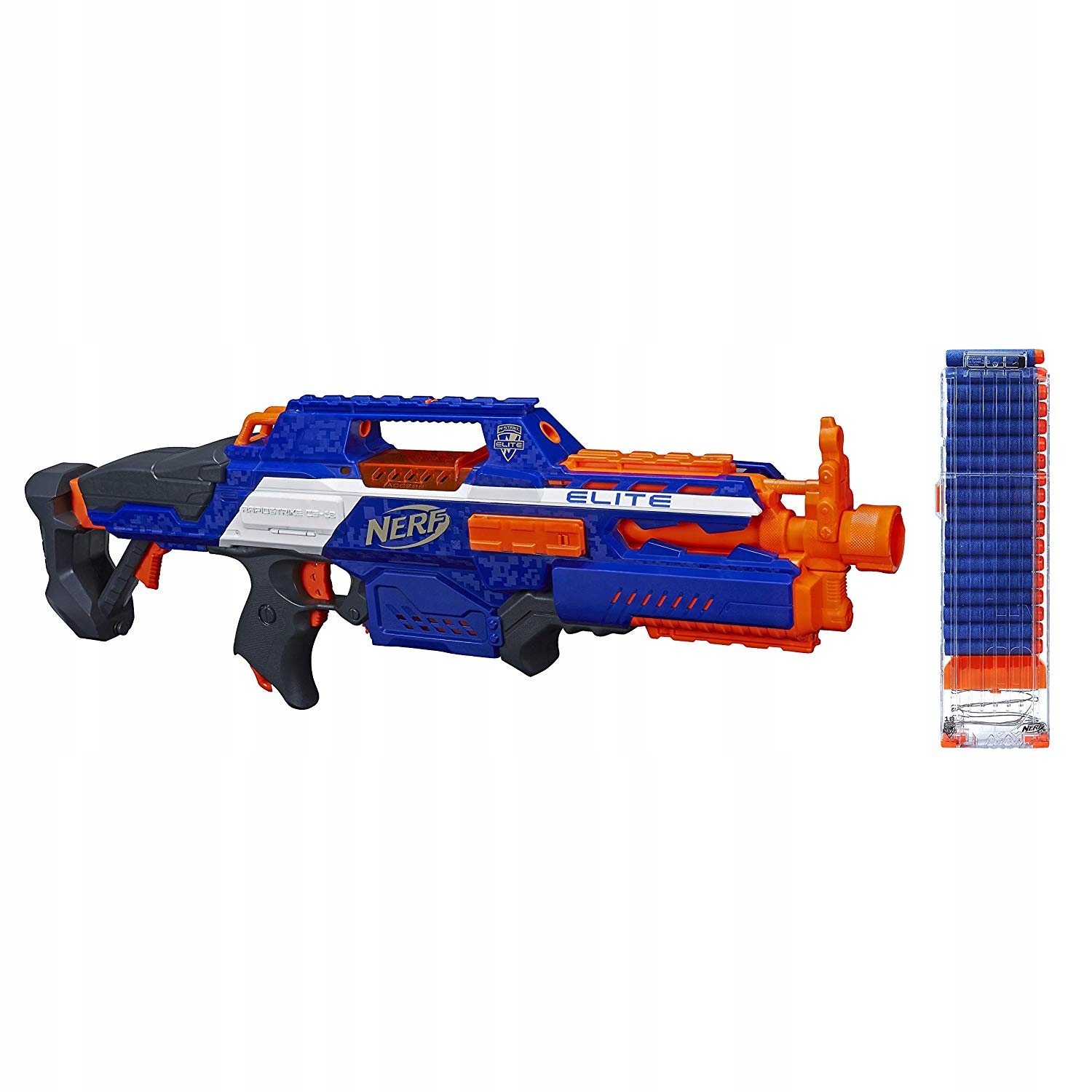 NERF N-STRIKE ELITE RAPIDSTRIKE CS-18 + DODATKI Bohater brak
