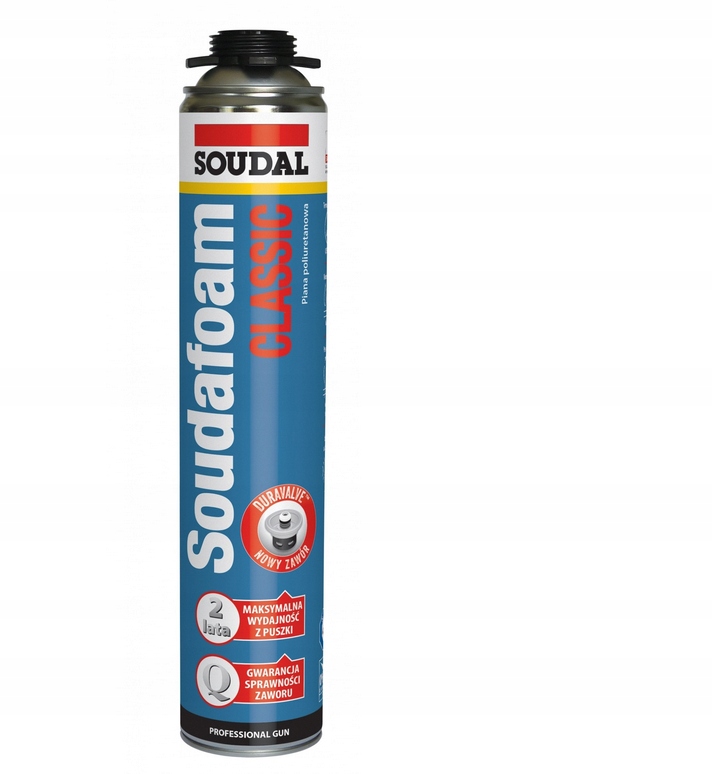 Montážní Pistolová Pěna Nízkotlaková Těsnící Classic 750ML 12 Ks