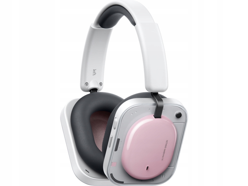Słuchawki nauszne Nothing Headphone B186 Anc Różowy