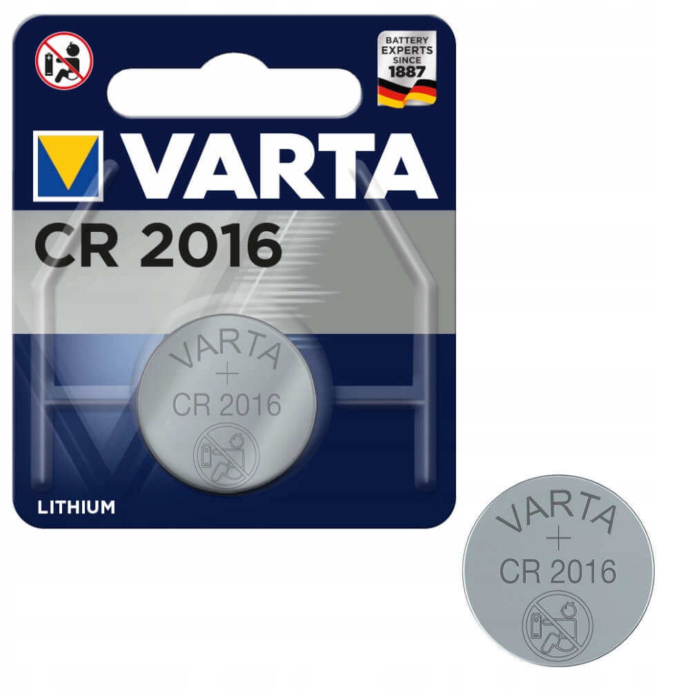 

Bateria litowa guzikowa Cr 2016 3V 6016 Varta