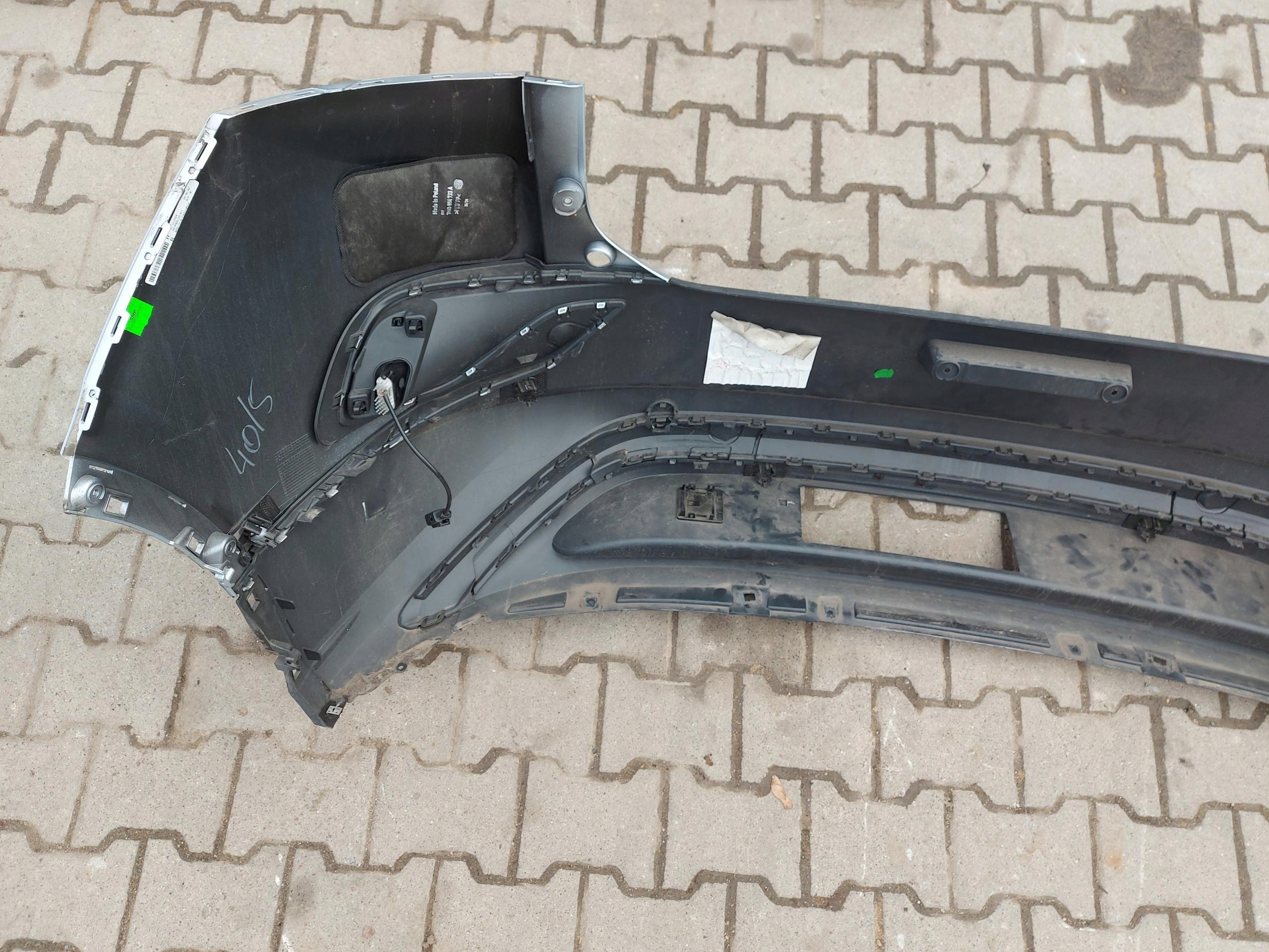 VW ID4 11A , 2024r SUV 5D bumper rear part grey LC7A
