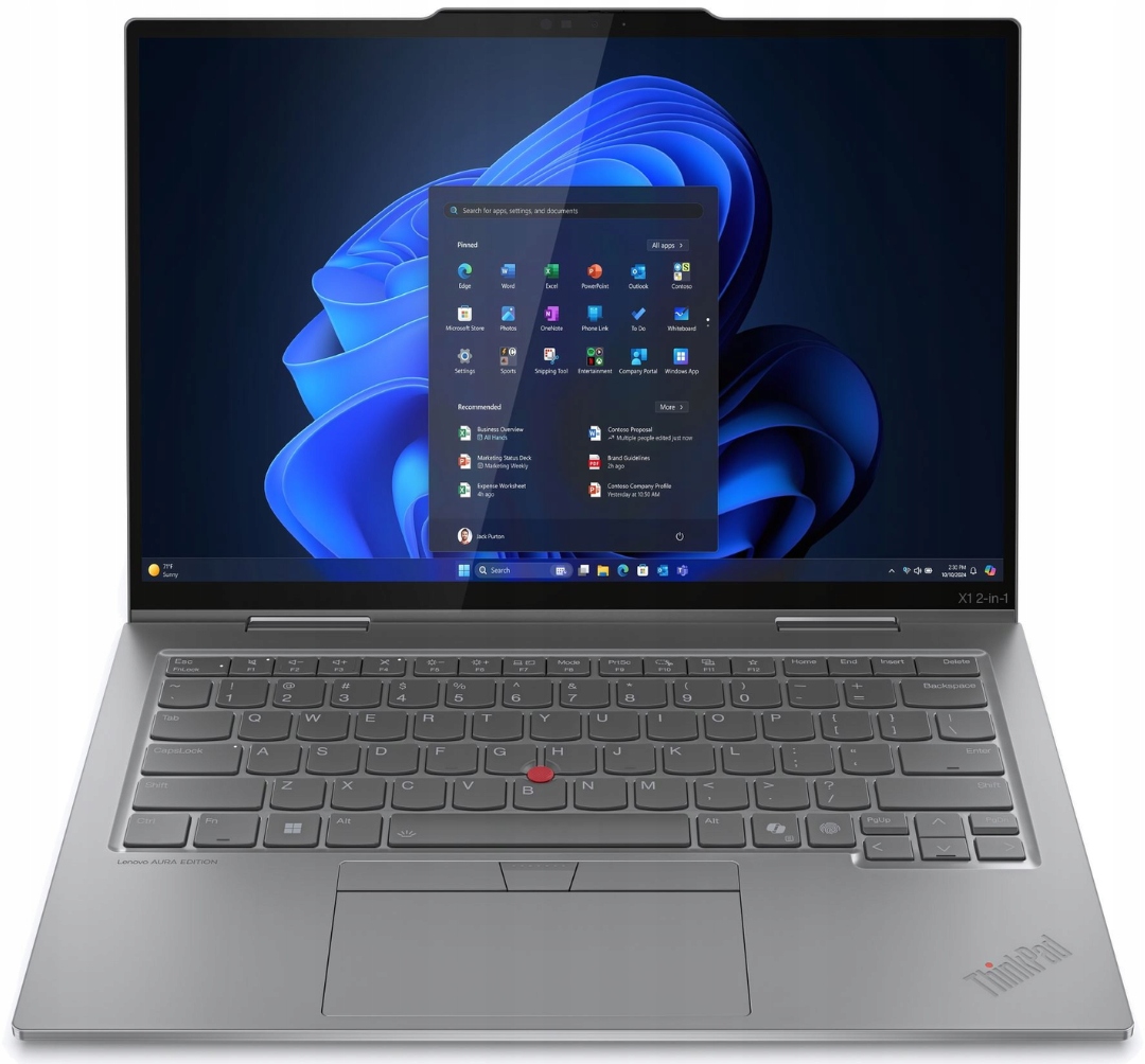 Laptop Lenovo ThinkPad X1 2w1 G10 U7 64GB 2TB Ssd 2.8K Oled W11 100% DCI-P3
