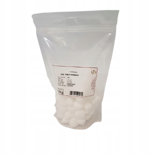 

Sól Tabletkowana uzdatnianie, zmiękczanie wody 1kg