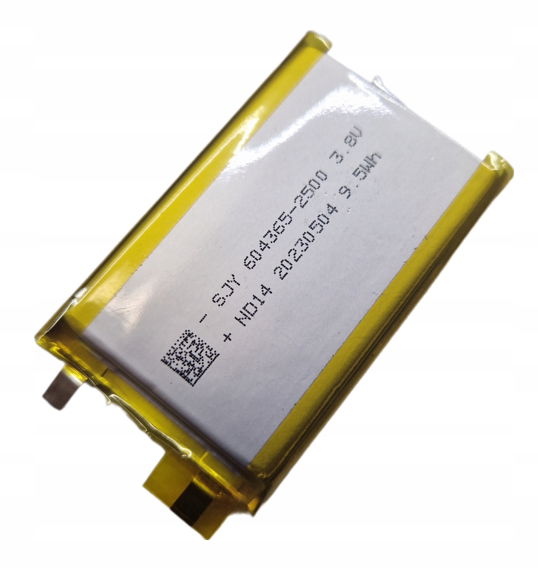 Ogniwo Baterii Bateria Akumulator 604365 60x43x6,5 2500mAh xDuoo X34003