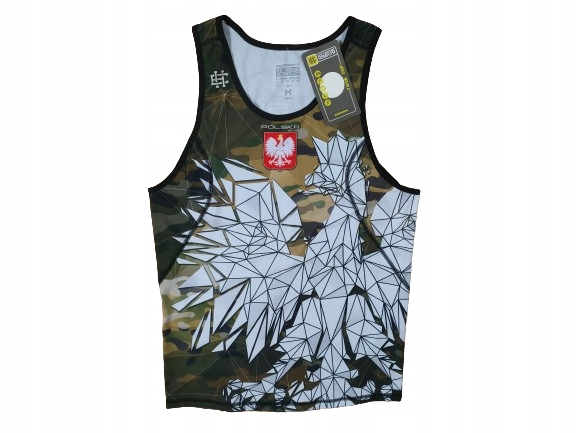 EXTREME HOBBY Tank Top Rash Polska Moro Logowany r. M