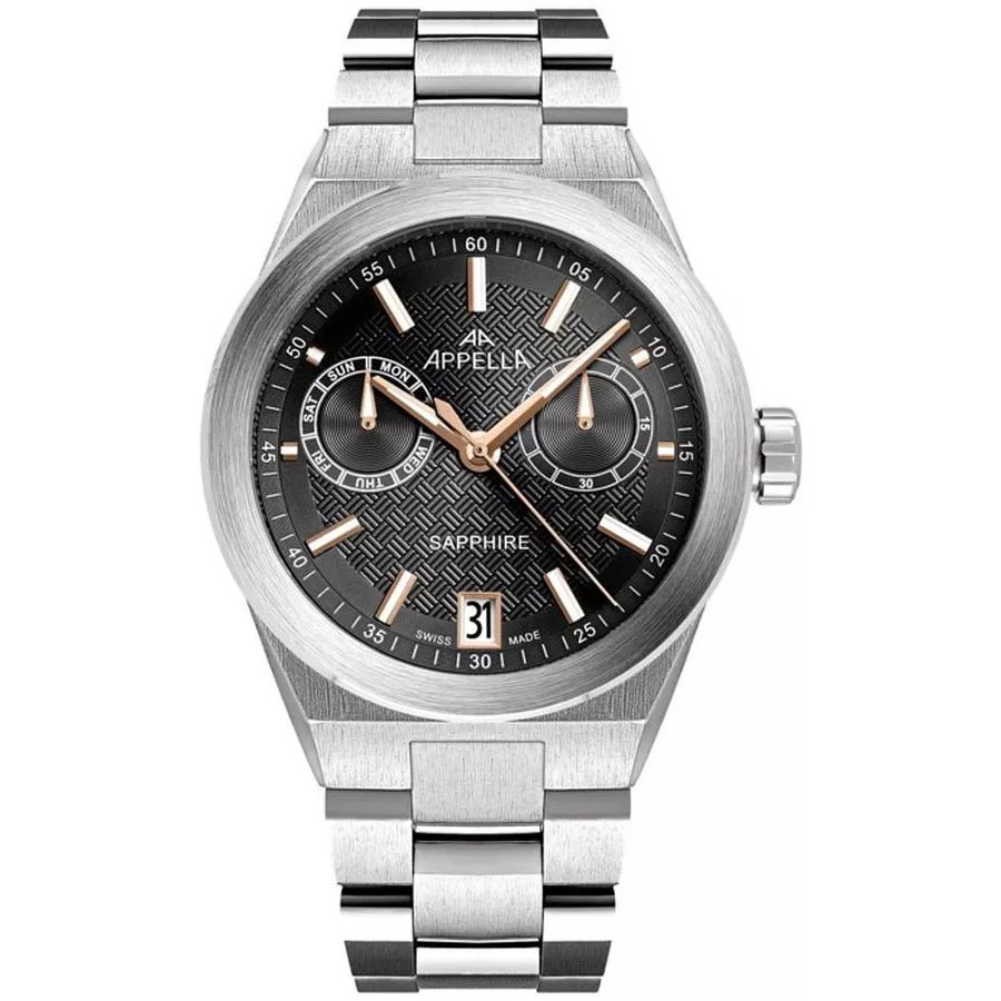 Pánské Hodinky Appella L70015.51R6QF stříbrný náramek