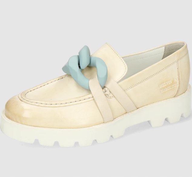 Melvin Hamilton Kožené Mokasíny Béžové 39 Žnm