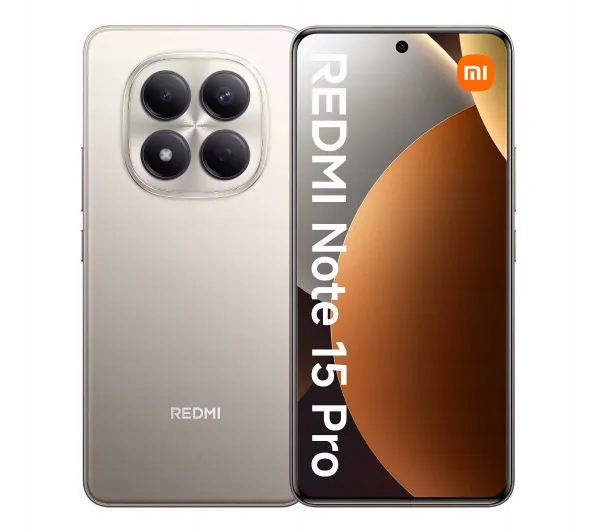 2× Smartfon Xiaomi Redmi Note 15 Pro 8 GB / 256 GB 4G (LTE) beżowy