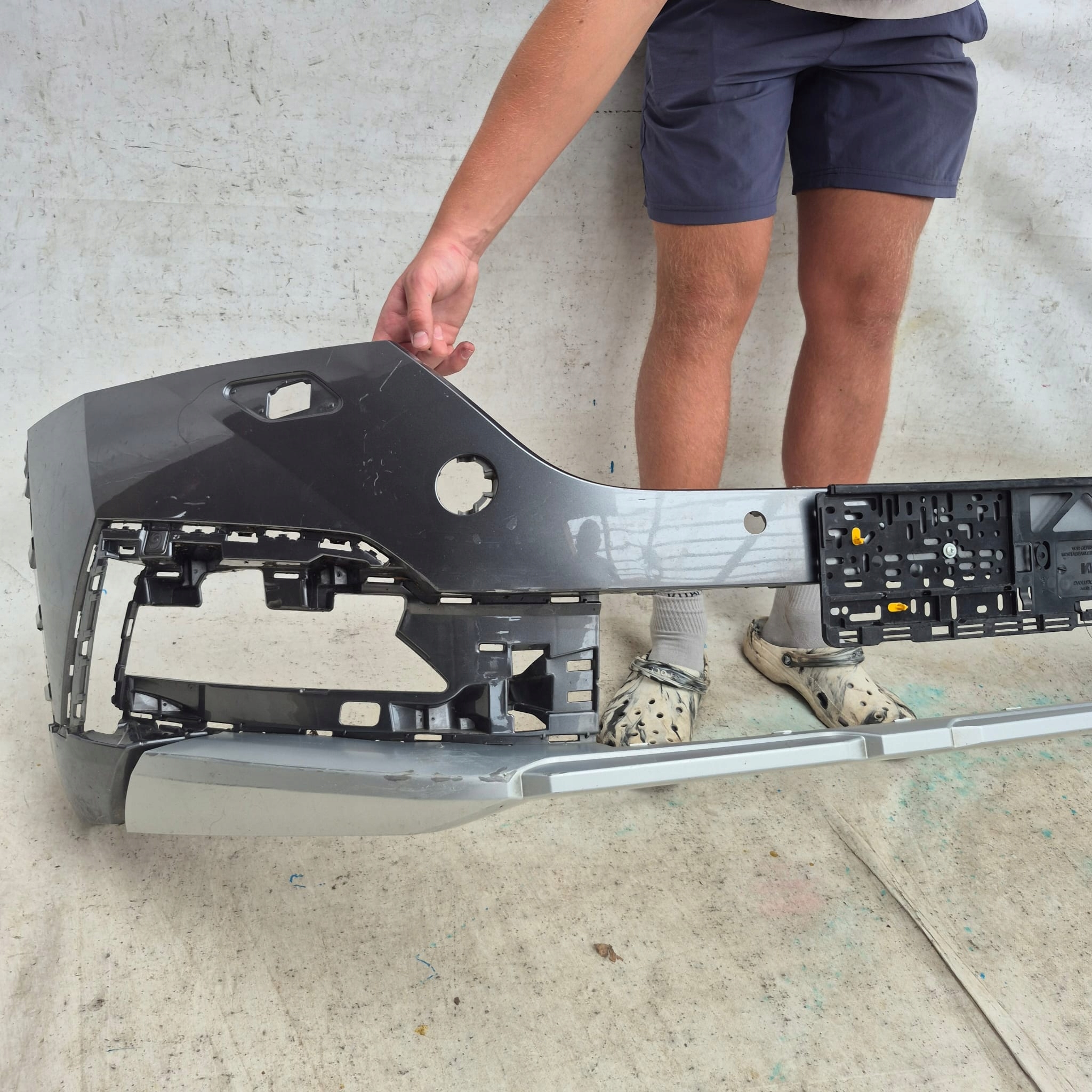 SKODA OCTAVIA IV SCOUT 19- bumper front front PDC SPR