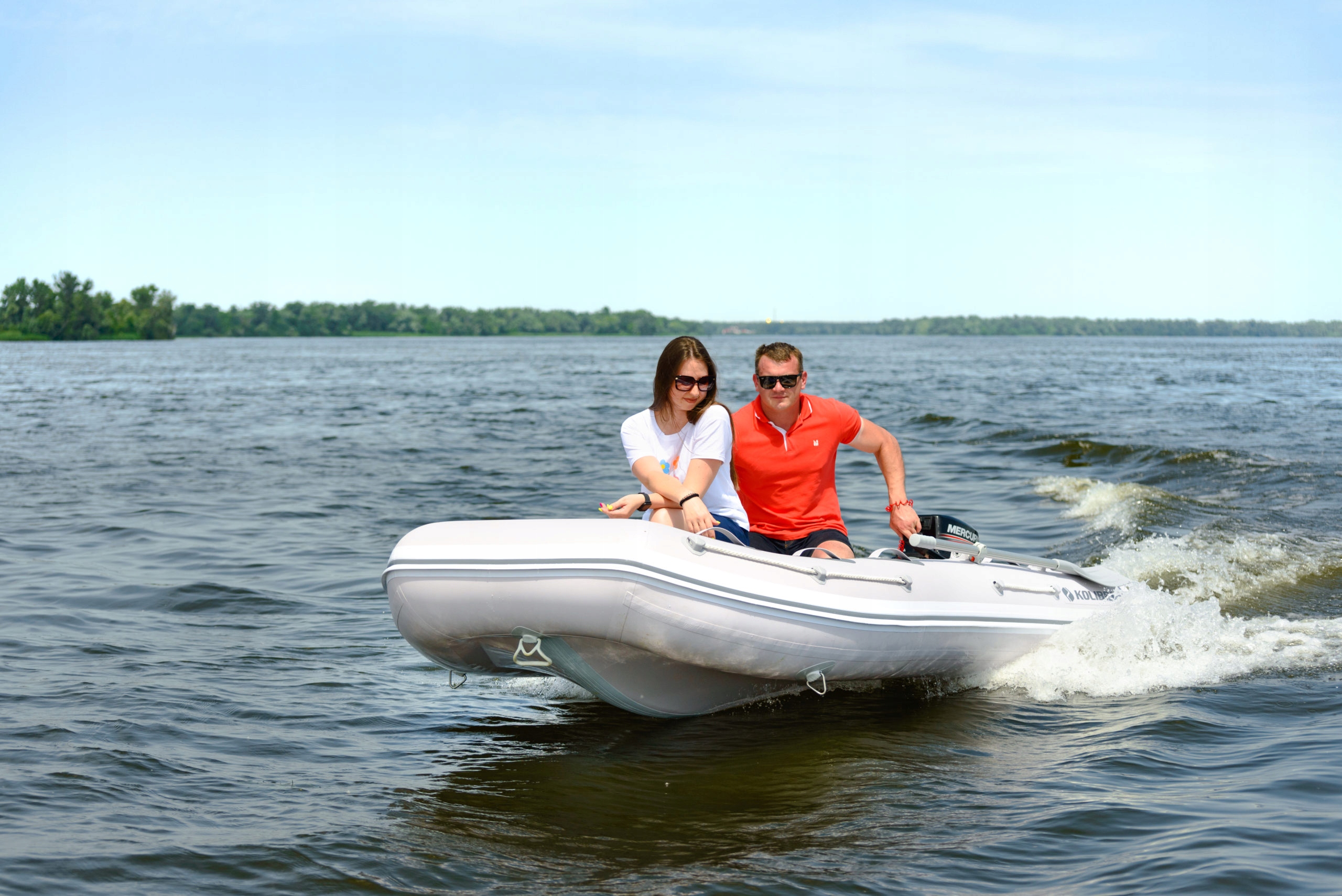 PONTON ŁÓDŹ KOLIBRI KM-300DXL ALUMINIUM Dopuszczalne obciążenie 500 kg