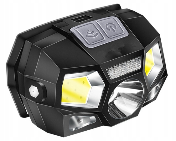 LATARKA CZOŁOWA AKUMULATOROWA LED CZUJNIK RUCHU Rodzaj czołowa