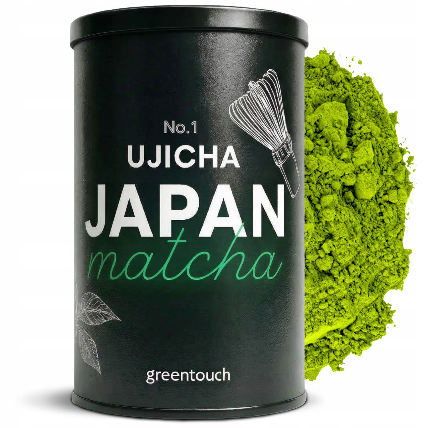 Levně Čaj Matcha Japonská premium+ No. 1 Uji 80 g Green Touch první sklizeň