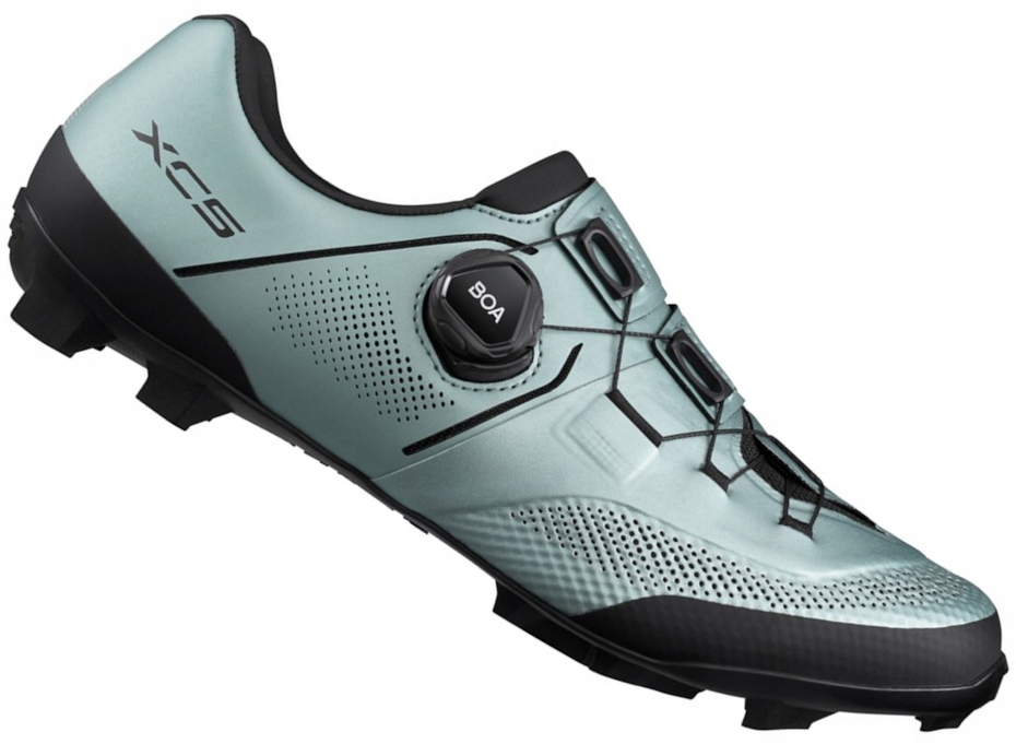 Cyklistické boty Spd Shimano XC5 XC503 Ice Blue vel. 43 Mtb XC