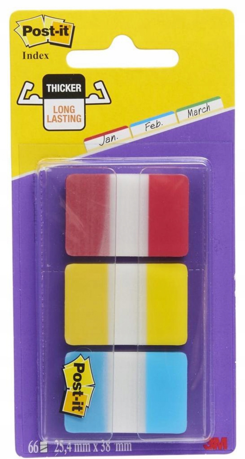 

Zakładki indeksujące Post-it Strong 25x38mm 3x22
