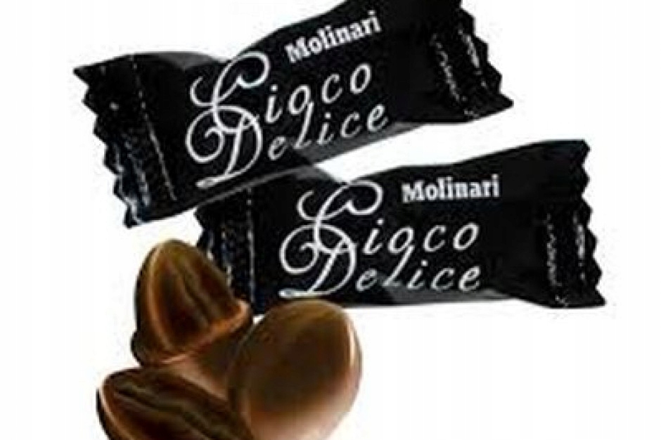 Levně Molinari Kávové zrno v čokoládě 1 kg