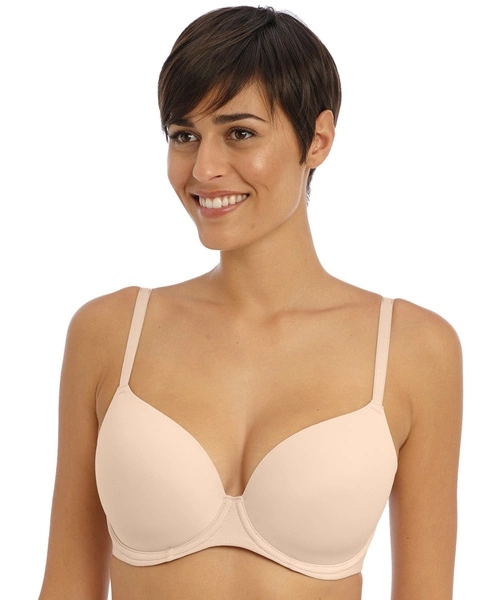 Freya Undetected T-shirt podprsenka béžová