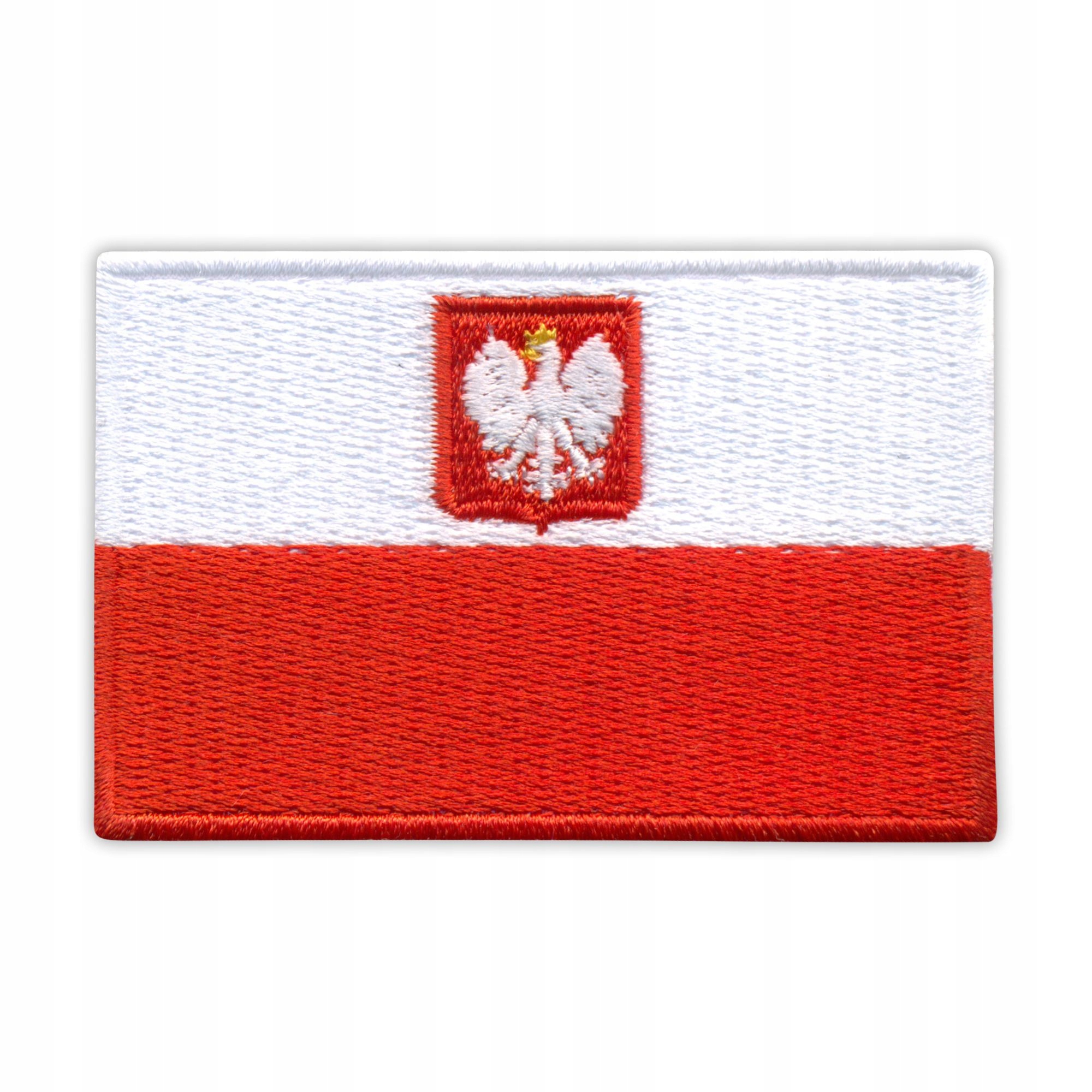 

Naszywka Polska Bandera Polski Haft