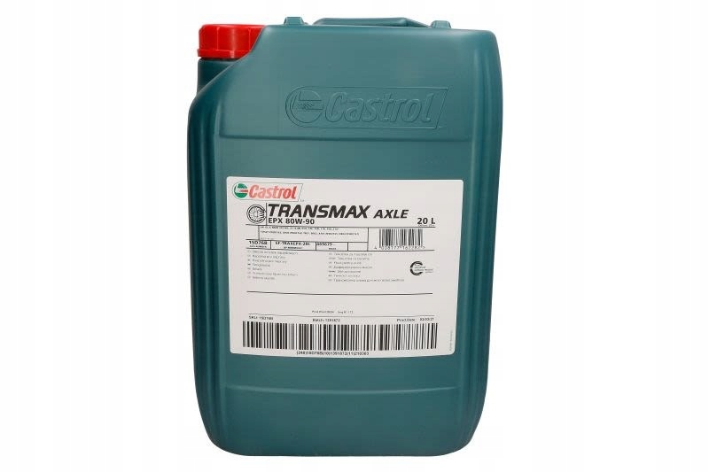 Oleje do przekladni manualnych CASTROL 15D76B