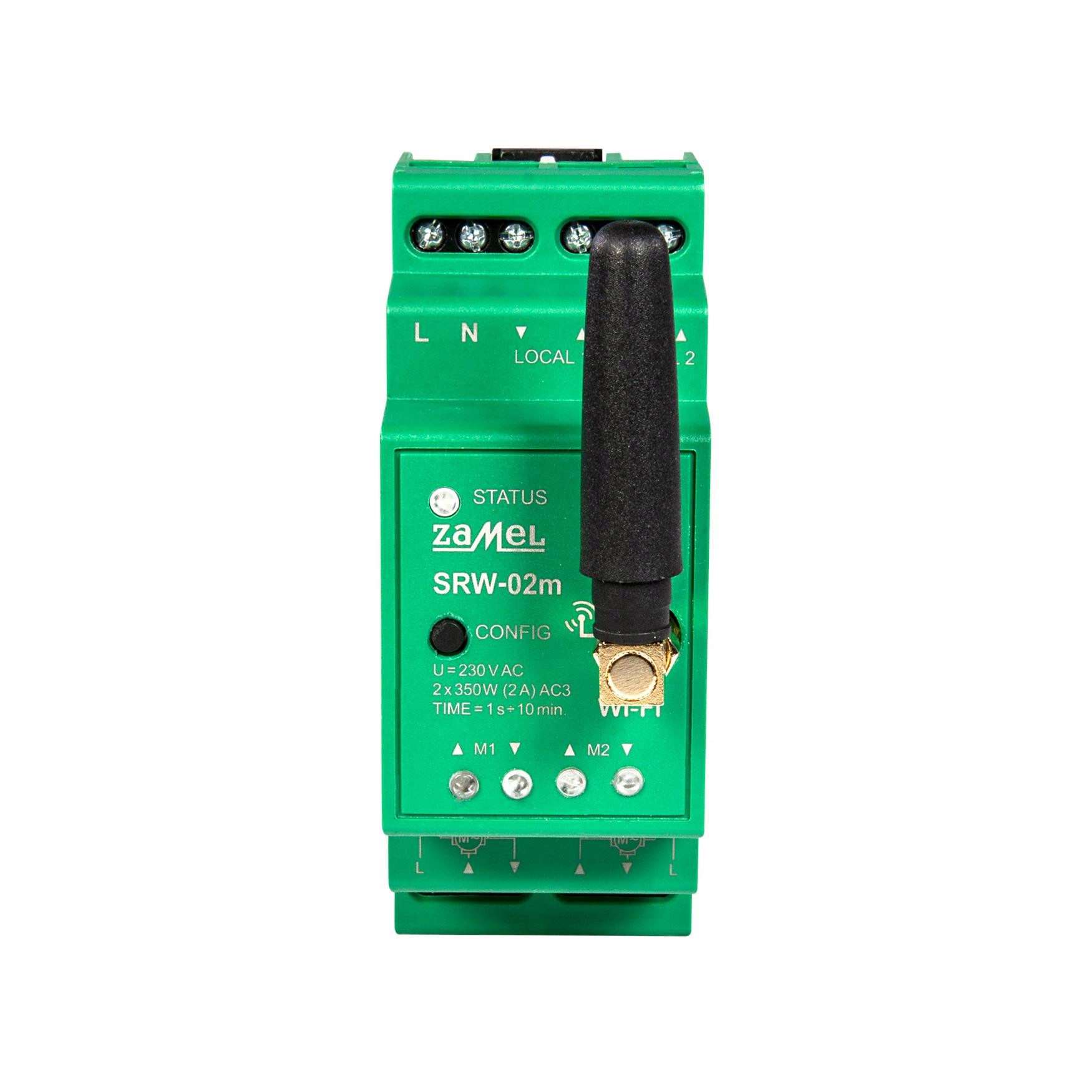 

Sterownik rolet wi-fi 2-rolety modułowy SRW-02M