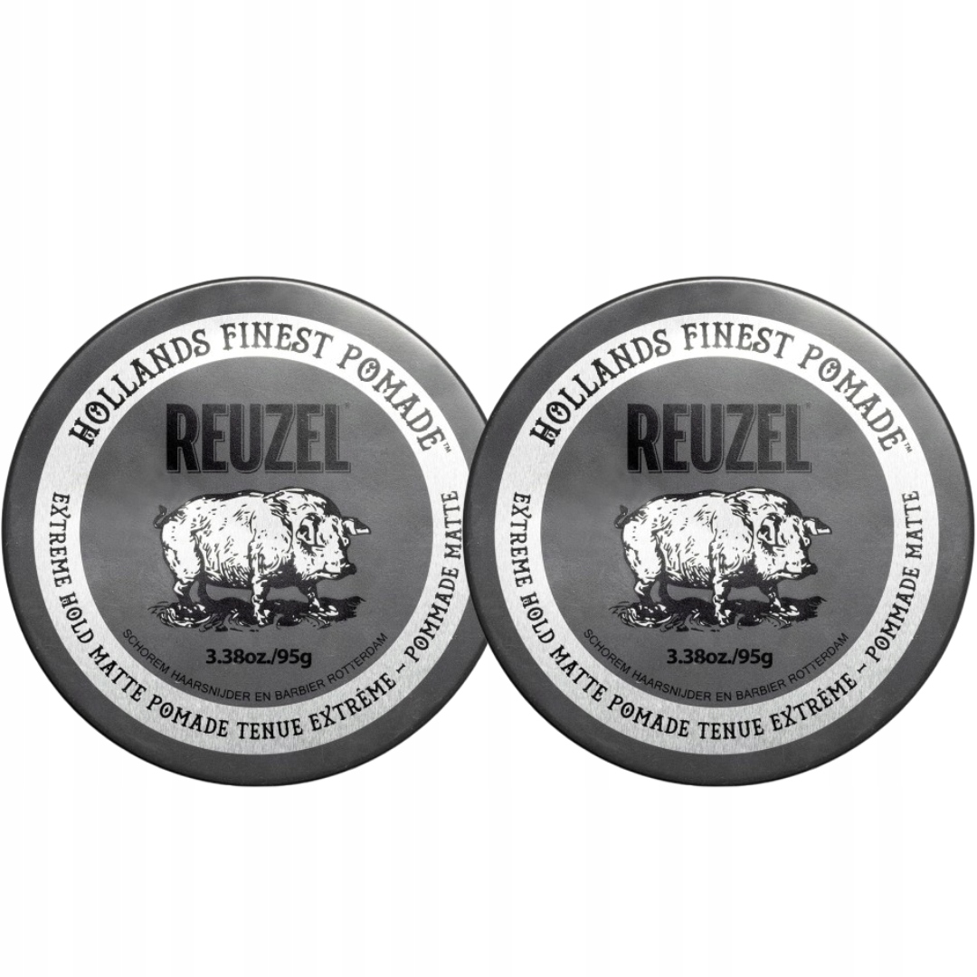 Reuzel Bardzo mocna matowa Pomada do włosów Extreme Hold Matte Pomade 95g