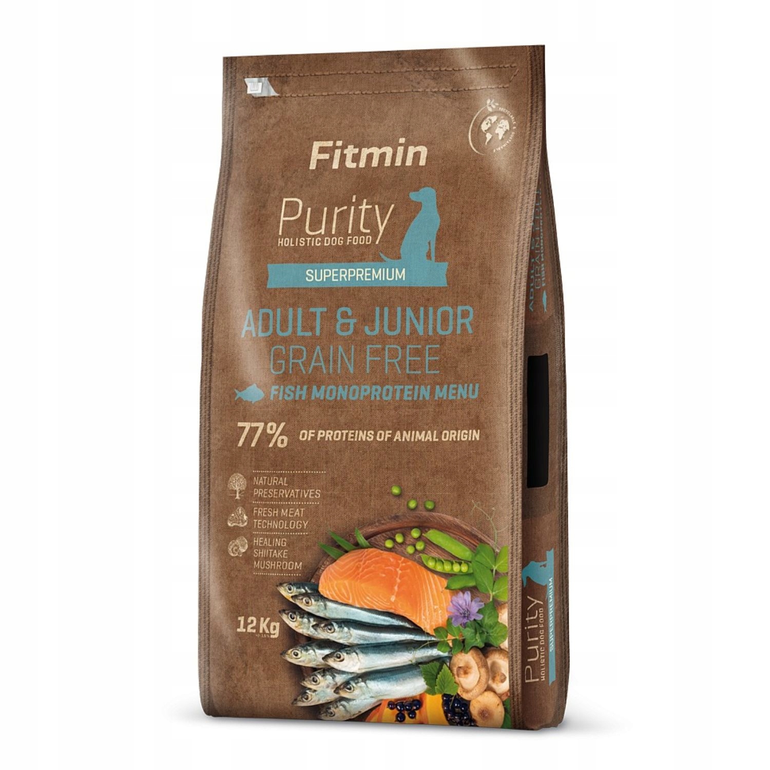 Fitmin Purity Adult & Junior Grain Free Fish Menu 12 kg