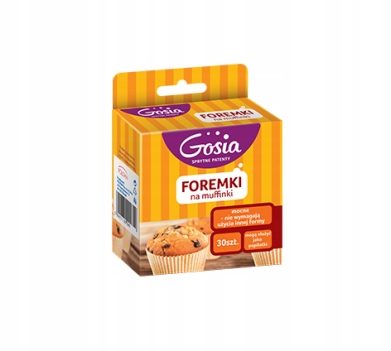 

Foremki papilotki na Muffinki Gosia eko bio 30szt