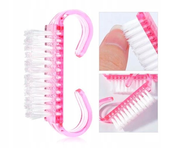 100 SZT SZCZOTECZKA SZCZOTKA DO MANICURE USUWANIA PYŁU PAZNOKCI JEDNORAZOWE Marka inna marka