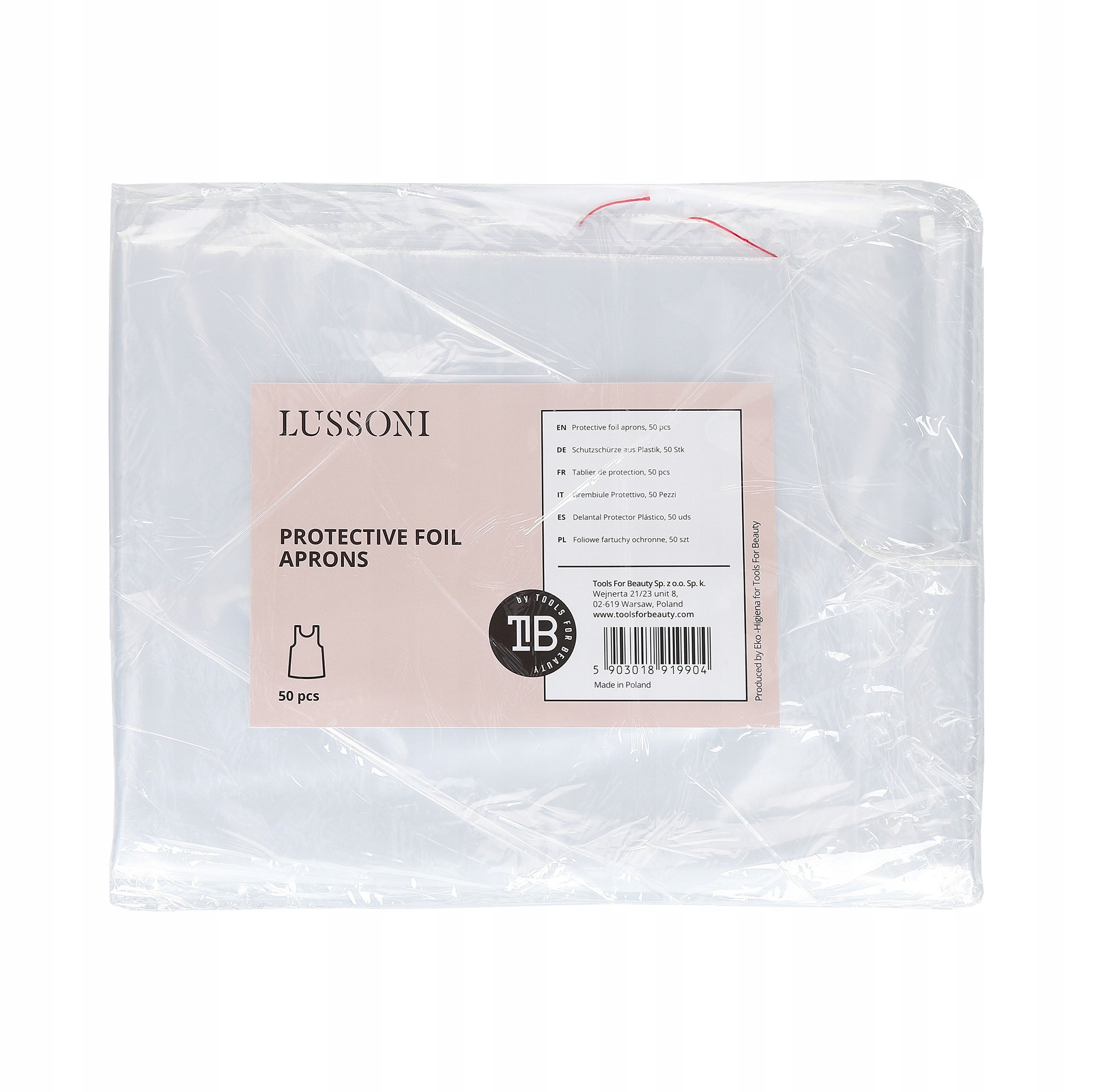 

Lussoni By T4B Foliowe Fartuchy Jednorazowe 50