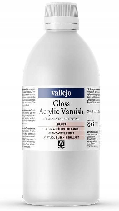 Vallejo: 28.517 Lesklý Akrylový Lak (500 ML)