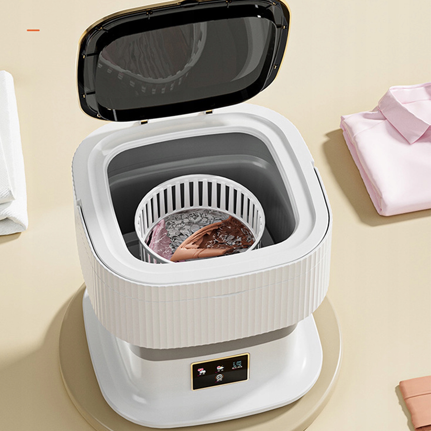 PRZENOŚNA MINI PRALKA 11L SKŁADANA PODRÓŻNA AUTOMATYCZNA TURYSTYCZNA PRALKA Marka Bedee